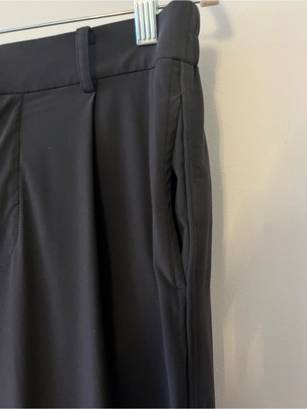 Vuori Villa Wide Leg Trouser Pant Black Sz S - Picture 8 of 11